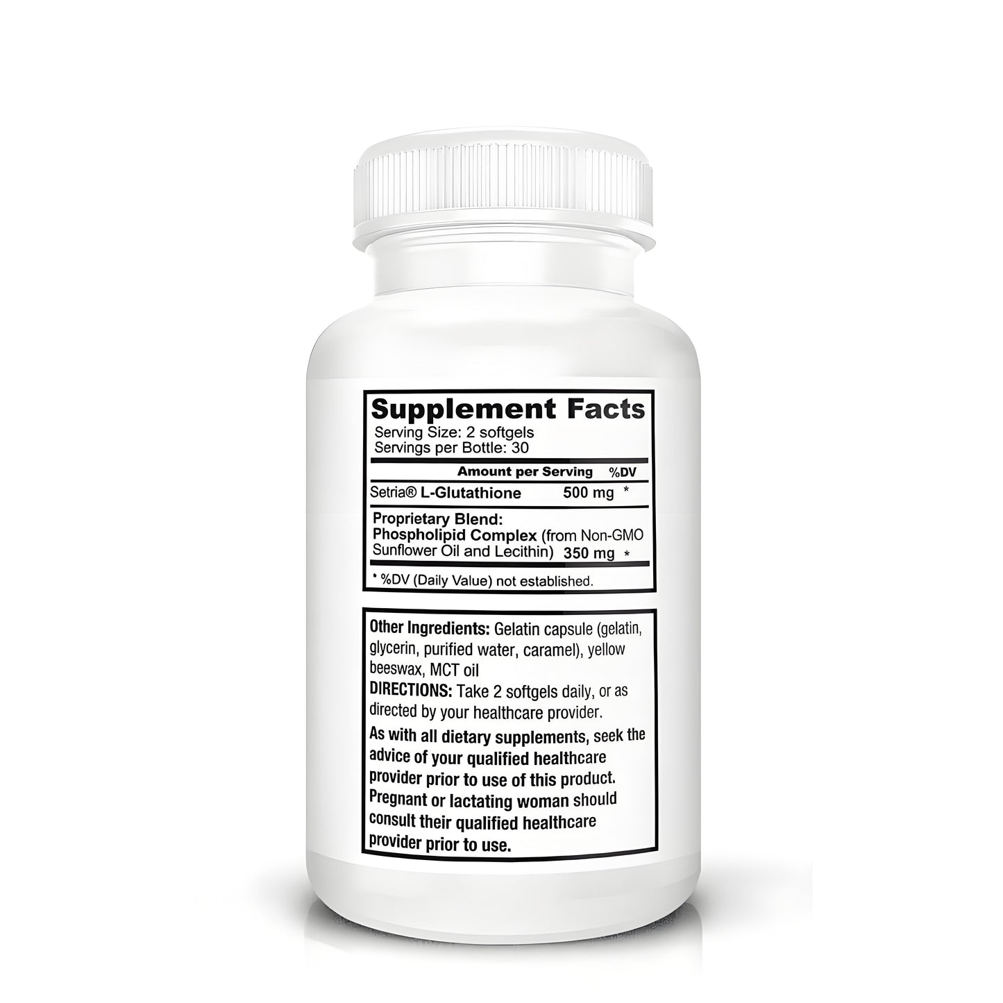 Liposomal Glutathione - Softgels (60 Count / 30 Servings)